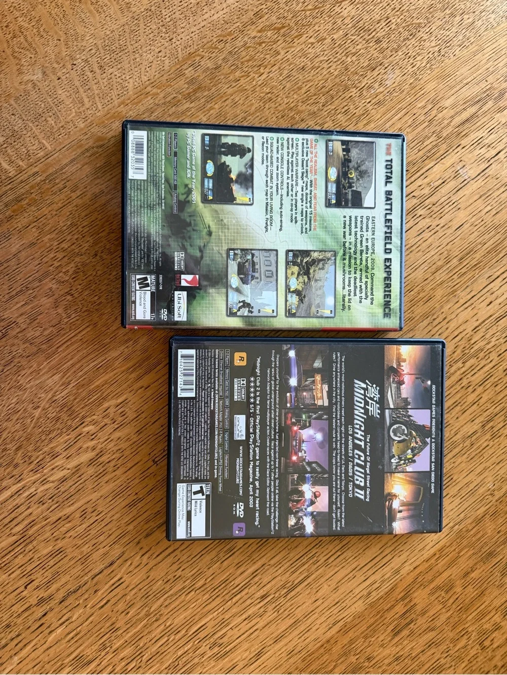 PS2 games